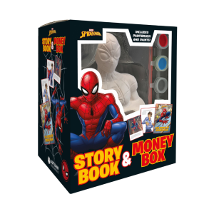 Disney Stitch Paint Your Own Money Box With Story Book Paints & Ceramic Money Box For Kids