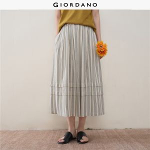 Giordano Women Women Skirt - Non-Elastic Free Shipping 18466308