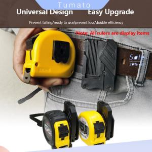Tumato New High Quality Tool Buckle Electric Drill Tape Electric Wrench Hammer Hanger Holder For Belt Tape Measure 2024
