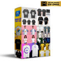 Tshirt Kaos baju Mockup - Editable Photoshop. 