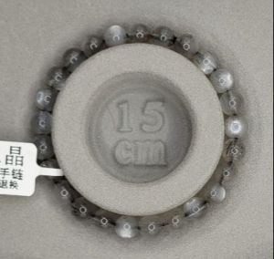(SG Seller Ready Stocks) Top Grade Black Sun Stone Bracelet 7mm+ 顶级天然黑骨干太阳石手串 7+毫米