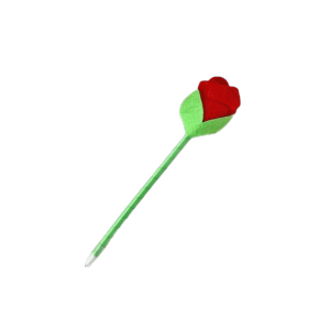 XGA38 Smooth Writing Rose Flower Ballpoint Pens Portable Design Valentines Day Valentines Day Rose Pen Creative Gift Decorative Stuffed Rose Pens Office Supplies