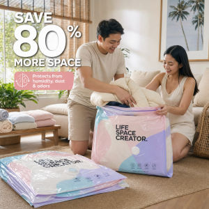 Vacuum Bag Storage Bag / 3D Non-Pump Thickened / Leak-Proof Moisture-Proof Durable / For Home Travel Seasonal Storage / Quilt Clothing Down