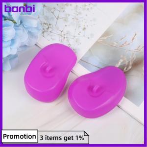 banbi 2 cái bịt tai bằng silicon tái sử dụng bịt tai bảo vệ màu nhuộm tóc cho salon