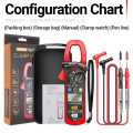 PENGIRIMAN CEPAT ANENG Digital Multimeter Voltage Tester Clamp Meter AC/DC with Lanyard PN106 / tester digital multifungsi komplit otomatis ac dc / tang ampere digital lengkap / multimeter digital otomatis aneng paket lengkap ampere clamp meter. 