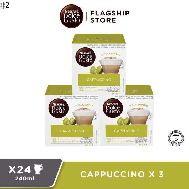 Dolce Gusto - Cappuccino capsule recipe.