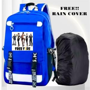 Js Stlye Tas Sekolah Uniseks Tas Ransel Bahu GandaTas Laptop Mochila 4in1FF RR 0089