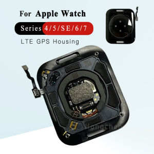 For Apple Watch Back Cover Series 4 5 6 SE 7 8 AppleWatch Dedicated 40MM 44mm 41mm 45mm GPS LTE Back Glass of Watch Back Shell Assembly