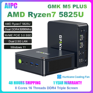 GMKtec M5 Plus AMD Ryzen7 5825U Mini PC