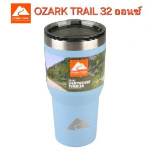 OZARK TRAIL 32ออนซ์ ของแท้ มีโค้ด แบรนด์USA แก้วสแตนเลสSUS304 หนา2ชั้น Food Grade เก็บความเย็น22ชม.ร้อน4ชม. ฟรียางรองมีประกัน