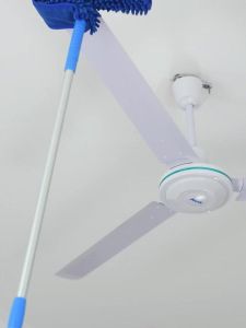 Ceiling Fan Duster Absorb Dust Save Strength Adjustable Telescopic Removable Washable Super Cilia