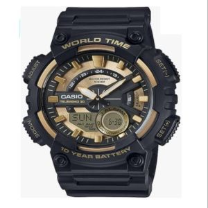 Đồng hồ casio AEQ-110W-1A3V màu vàng đồng