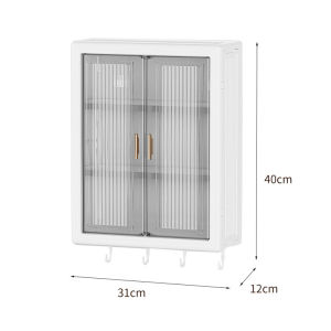 Sporthub Store Bathroom waterproof storage cabinet folding storage cabinet large capacity storage cabinet  kitchen storage cabinet