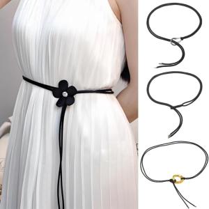 Creative Braided Waist Rope Waist Chain for Women Adjustable Braided Waist Belt Dinner Party Female Waist Body