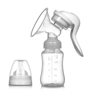 BPA Free Manual Breast Pump Milk Pump Feeding Breasts Pumps Milk Bottle Sucking Postpartum Supplies