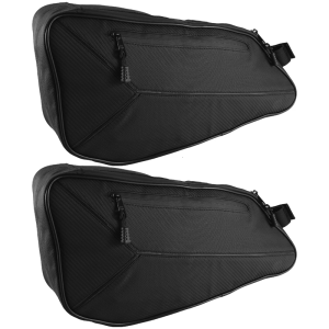 Pack of 2 Tear Proof Vehicle Waterproof Zippered Side Panel Door Organizers Pouches Storage Solution Suitable for SL LE