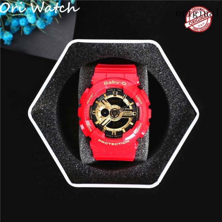 Ready Stock) Original Baby-G GA-110 Women Sports Resin Strap Watch