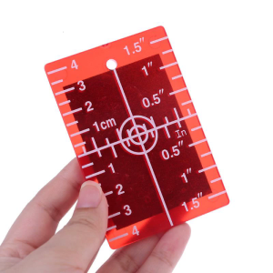 Target Plate inch/for cm for Distance Measurer Range Finder Enhancing the Visibility Lightweight