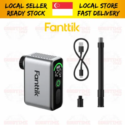 Fanttik X10 Ace Tiny Bike Pump Portable Tire Inflator Bicycle Electric Pump 120PSI Air Compressor