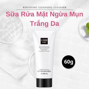 Sữa Rửa Mặt SENANA 60g Dưỡng Trắng Cấp Ẩm Làm Sạch Dịu Nhẹ – Chống Mụn Ngừa Thâm Cho Da Mướt Mịn