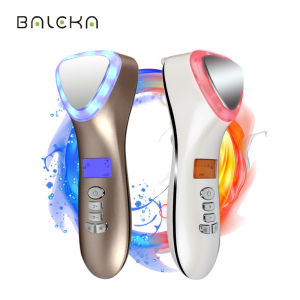 [HCM]Búa Điện Di Nóng Lạnh Đẩy Tinh Chất Massage Mặt Chăm Sóc Da Kết Hợp Ánh Sáng Sinh Học D002