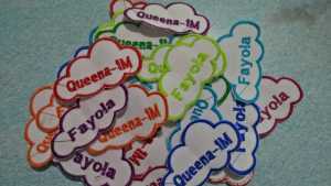 label nama awan bordir komputer / costum / hasil terbaik