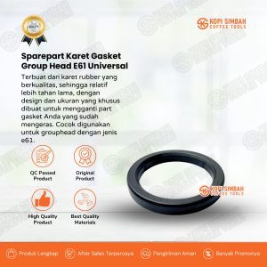 Karet Gasket Group Head PortaFilter Mesin Espreso E61 Universal Original Sparepart Espresso Coffee Machine