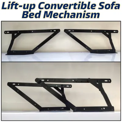 1 Pair Lift Up Convertible Sofa Bed Mechanism Hardware Spring Hinge Pull out Bed mechanism sofa bed