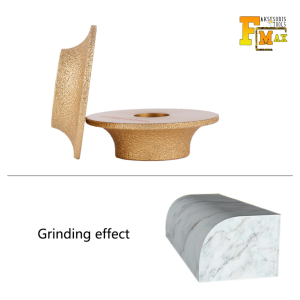 Mata Gerinda Pinggul Batu Profil Granit Grinding Wheel Bevel Edqe Roda Grinda
