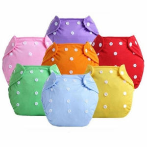 rainbow Clodi Popok Bayi Kain kancing All Size Bisa Sampai Umur 12 Bulan Bisa Dicuci Pakai Lagi