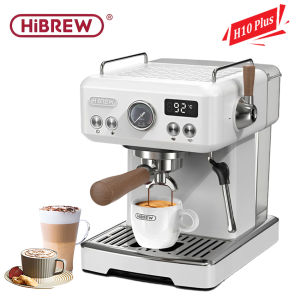 HiBREW H10 Plus - Máy pha cà phê Thương hiệu Mỹ cao cấp Bơm ULKA nhập khẩu từ Ý Công suất 1230W 20 bar - Hàng Nhập Khẩu