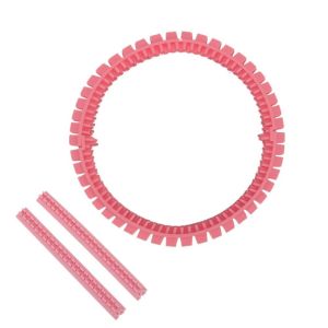 PHANT Plastic Cat Tunnel Brush Professional Soft Tooth Cat DIY Rubbing Ring Pet Cat Comb Toy Hair Reduction Cat Grooming Massage Brush For Cat Scratch Box
