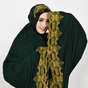 Mukena Dewasa Pintu Aceh Exclusive Free Tas+Tasbih Katun Premium