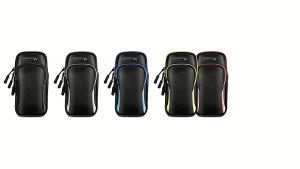Phone Armband Case Waterproof Sweat Resistant Breathable Mesh Touchscreen Running Jogging Gym For Six Point Five Inch