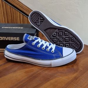 Sepatu sneakers wanita selop bustong tanpa tali sandal flat slip on pria dewasa anak cewek cowok COD