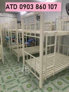 Giường ngủ 2 tầng thông minh hiện đại đẹp cute cho trẻ em có nhận sơn màu theo yêu cầu 1m21m80cm  HCM