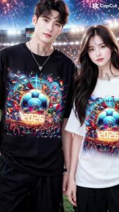FIFA WORLD CUP 2026 TC COMBED 24S T-SHIRT MENS WORLD CUP T-SHIRT FIFA PRINTED T-SHIRT/Wanita FIFA2026 Tshirt for Men Tshirt .c