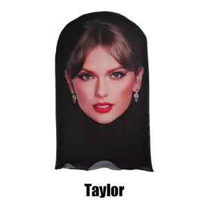 Pranks Printed Halloween Funny Headgear Elastic Mesh Full Face Mask Cosplay Costume Headwear Hip Hop Fashion Balaclava Hood Hat