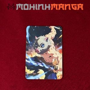 Thẻ AR card 3D Kimetsu No Yaiba thực tế ảo in 2 mặt Thanh Gươm Diệt Quỷ Tanjiro Nezuko Zenitsu Muichiro Inosuke