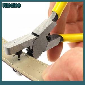 [Nicoles] Hole Making Punch Pliers For Leather Belts Watch Band Holes Eyelet Tool 0.8mm