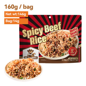 Mr.Squirrel 3 Flavors Instant Rice 12 Minutes Self Heating Instant Ready to Eat  Delicious Health Food