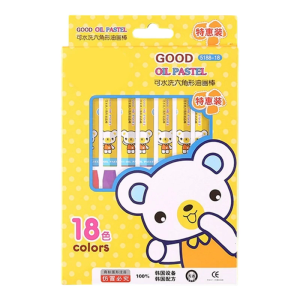 12/18/24/36 Màu Có Thể Giặt Crayon Cho Trẻ Em Dễ Dàng Để Nắm Lục Giác Đầy Màu Sắc Crayon Cho Trẻ Em Toddler 3 + Doodling Cuốn Sách