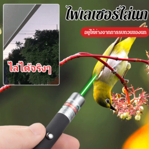 🔥พลังงานสูงพิเศษ🔥เลเซอร์ไล่นก ระยะที่ส่องไฟเลเซอร์ไล่นกเลเซอร์แรงสูง แสงเขียวเลเซอร์ แดง-เขียวปากกาเลเซอร์ ไฟฉายเลเซอร์ เลเซอร์พกพา