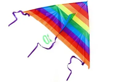 [Ready Stock] Colourful Triangular Kite (Small)