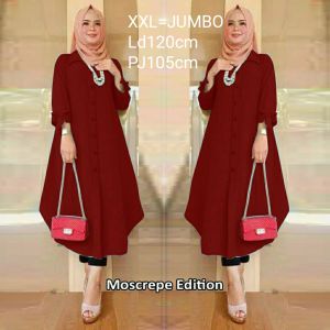 Tunik Jumbo Duffy: Pilihan Tunik Hijab & Muslim Kekinian