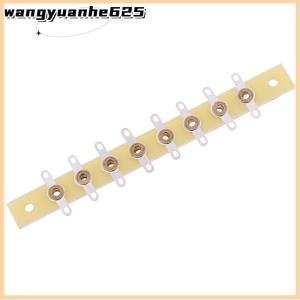 [WYH Store] 👗 1Pc 8-Pin FR4 tag strip turret terminal board generic FR HIFI vintage amp DIY