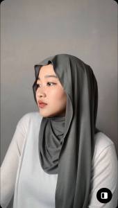 Pashmina Kaos  / jersey Premium / Pashmina Meleyot