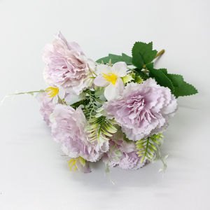 Tanaman Hias Tangkai Bunga Krisan Plastik Ornamen Dekorasi Rumah Artificial Buatan COD PBP151