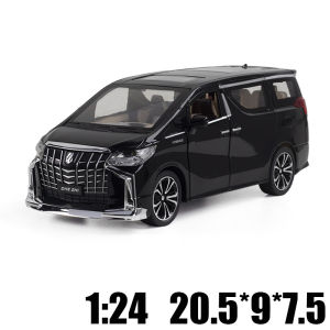1:24 Toyota Alphard MPV Car Model Die Cast Alloy Boys Toys Cars Diecasts & Toy Supercar Collectibles Kids Toys Car