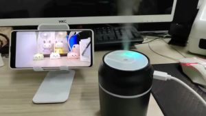 Multi-functional Humidifier with Mini Wifi Camera Colorful Night Light HD 1080 Portable Household Wifi Remote Mini Camera